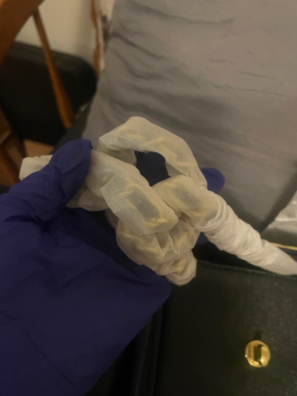 VIP/GWP Black Big boy CC Flap Crossbody Bag with Gold Hardware - Picture 8 of 17